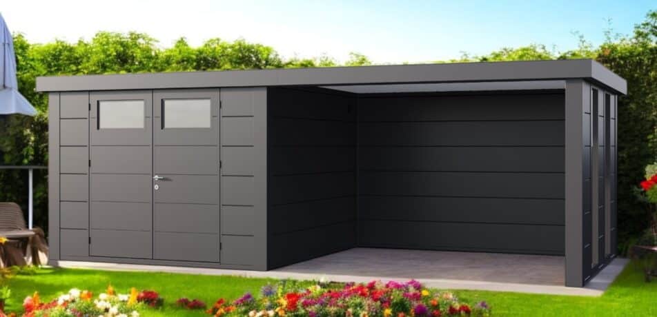 CLASSICO 3030GPHR_2xW60_gris foncé vitre droite