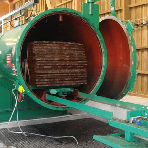 Caisson de traitement autoclave