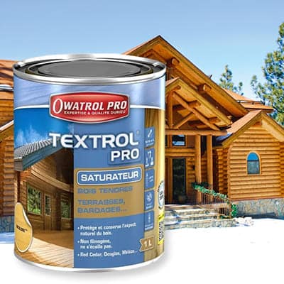Saturateur bois Textrol par Owatrol