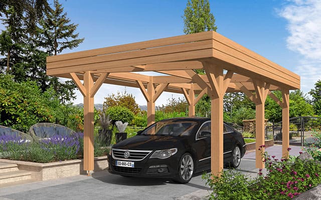 Carport-toit-plat