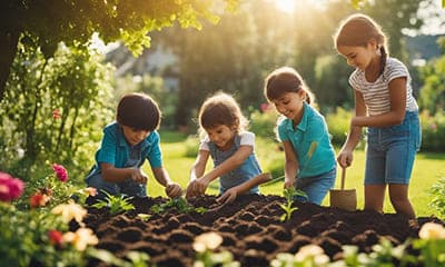Jardinage avec les enfants